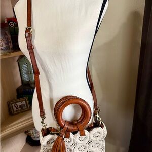 Patricia Nash Elegant Crochet Handbag